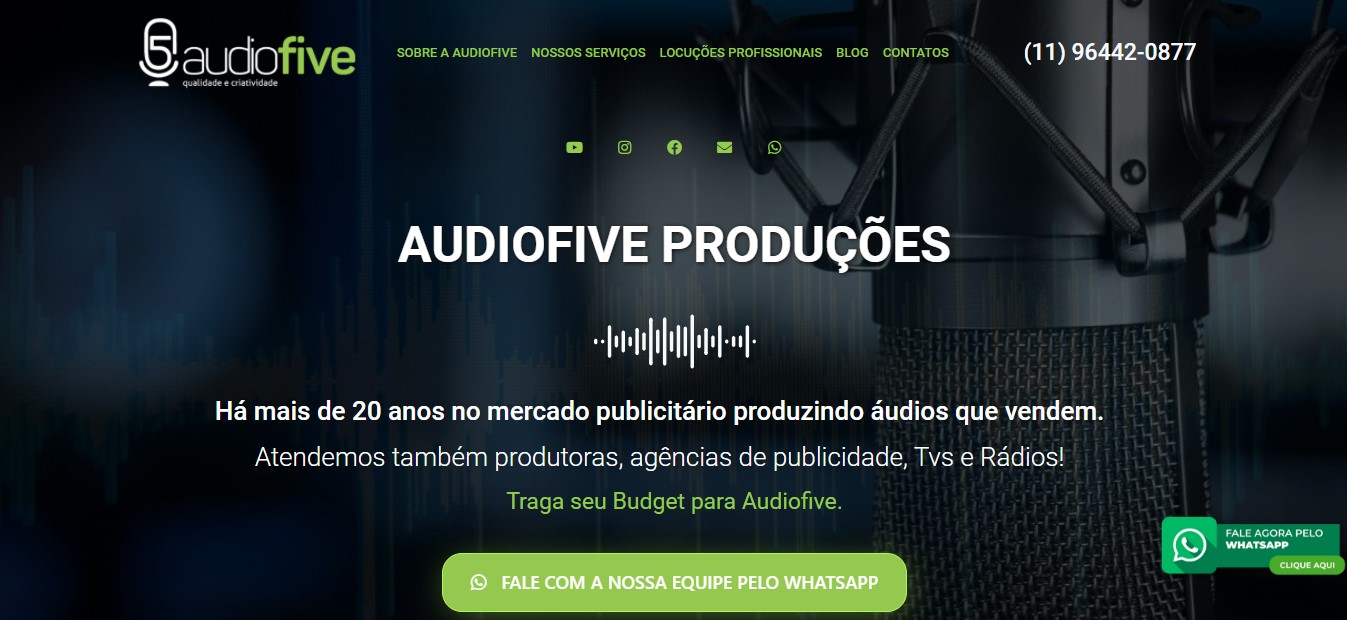 Cliente - Audiofive Produções
